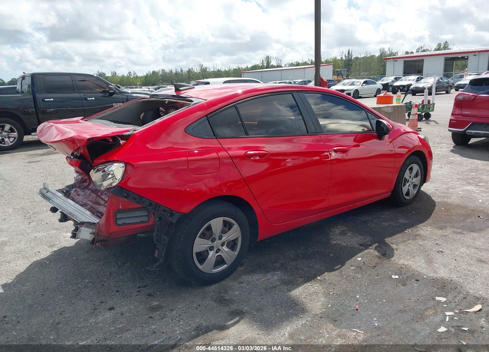2018 CHEVROLET CRUZE LS AUTO VIN: 1G1BC5SM4J7153155