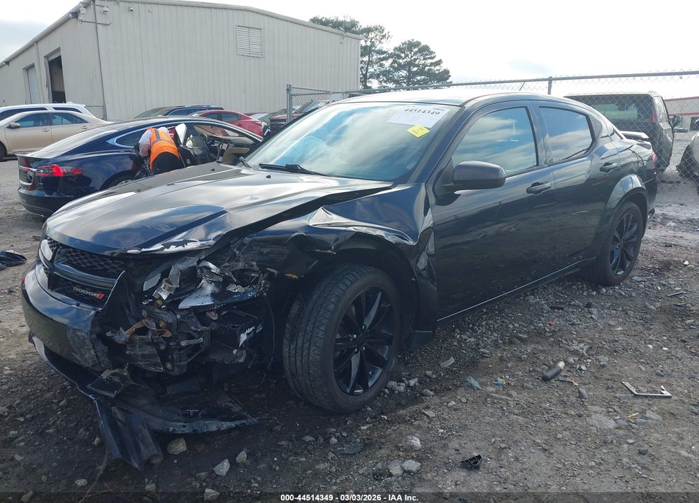 2013 DODGE AVENGER SXT VIN: 1C3CDZCBXDN620547