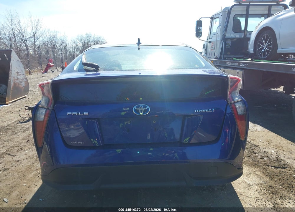 2016 TOYOTA PRIUS THREE TOURING VIN: JTDKARFU6G3524704