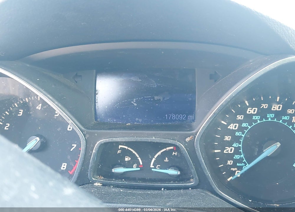 2013 FORD ESCAPE S VIN: 1FMCU0F77DUA38194