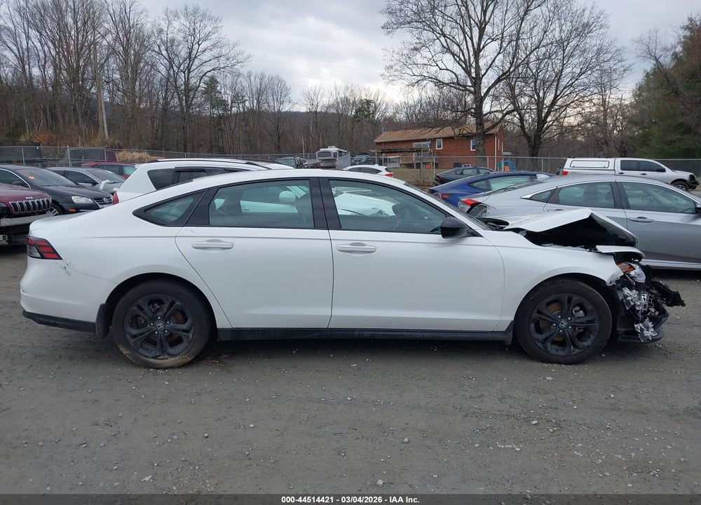 2025 HONDA ACCORD SE VIN: 1HGCY1F40SA007535