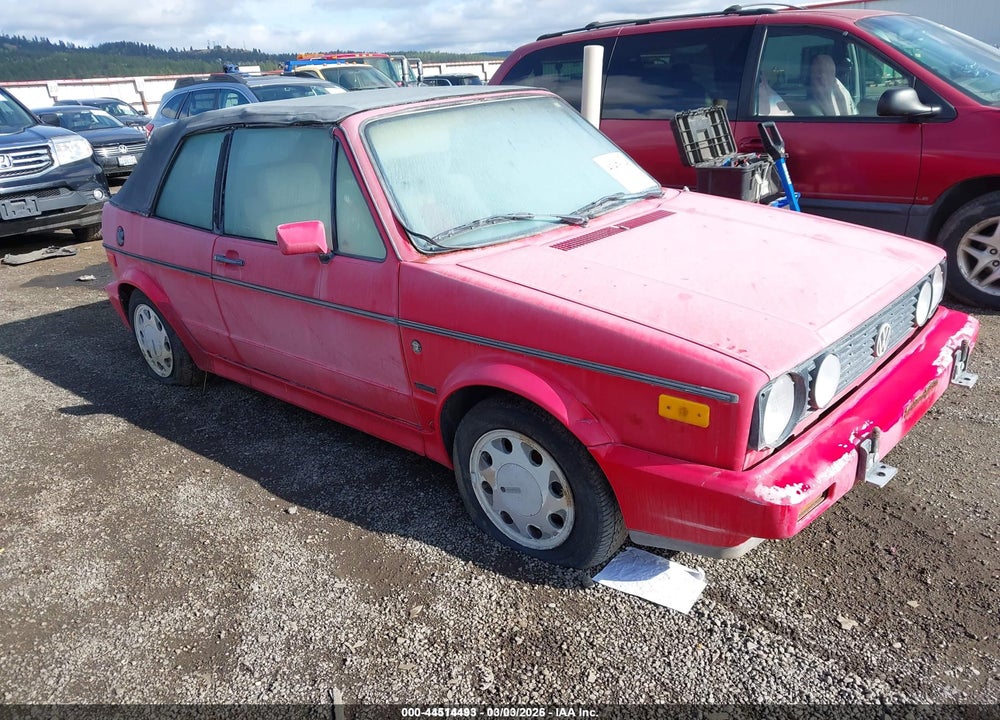 1992 VOLKSWAGEN CABRIOLET VIN: WVWCB5155NK033926
