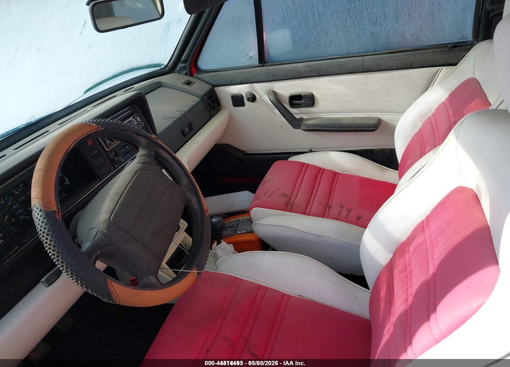 1992 VOLKSWAGEN CABRIOLET VIN: WVWCB5155NK033926