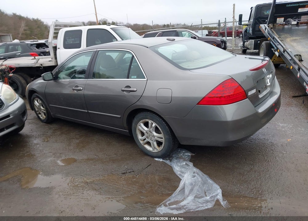 2007 HONDA ACCORD 2.4 EX VIN: 1HGCM56807A167301