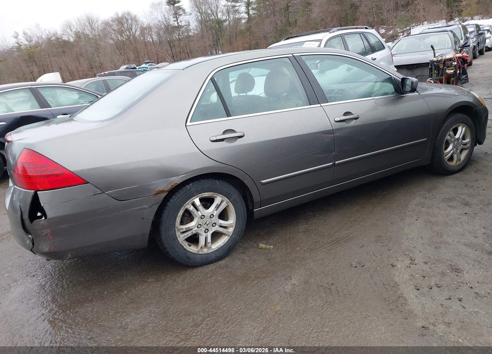 2007 HONDA ACCORD 2.4 EX VIN: 1HGCM56807A167301