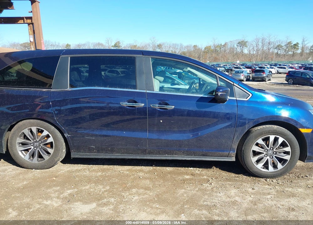 2022 HONDA ODYSSEY EX-L VIN: 5FNRL6H75NB025701