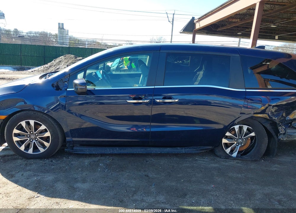 2022 HONDA ODYSSEY EX-L VIN: 5FNRL6H75NB025701