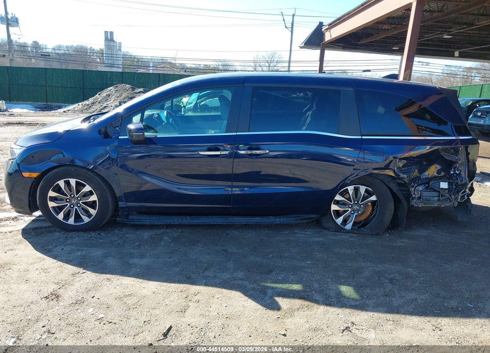 2022 HONDA ODYSSEY EX-L VIN: 5FNRL6H75NB025701