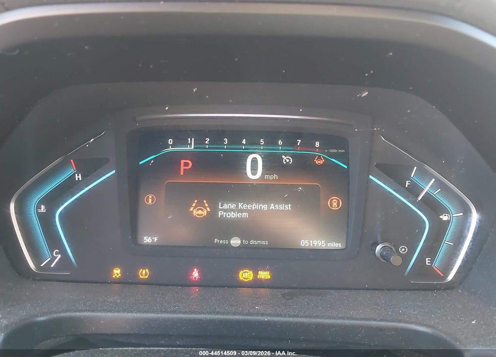 2022 HONDA ODYSSEY EX-L VIN: 5FNRL6H75NB025701