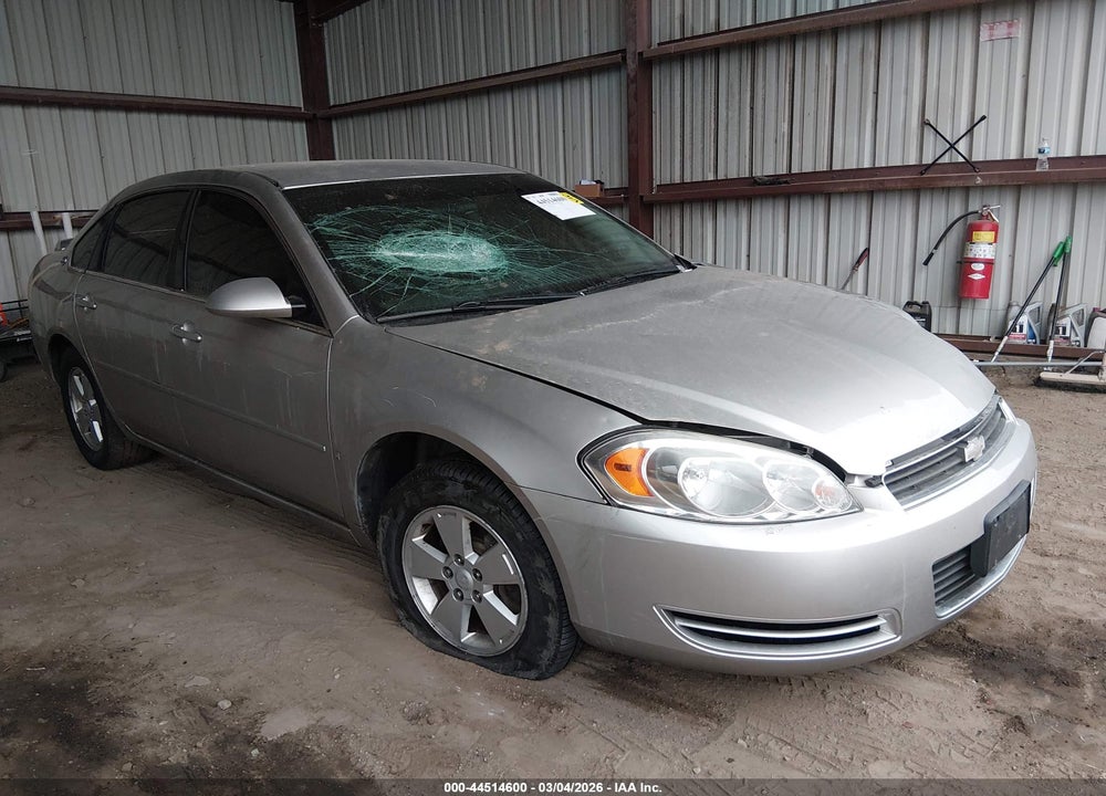 2007 CHEVROLET IMPALA LT VIN: 2G1WT55N479245993