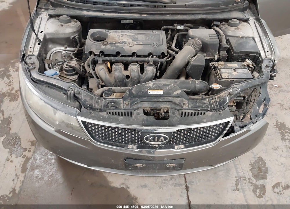 2010 KIA FORTE EX VIN: KNAFU4A25A5065627