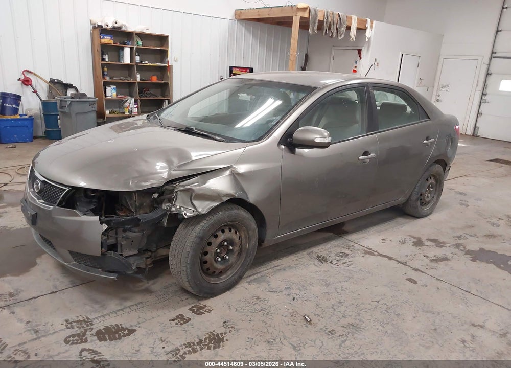 2010 KIA FORTE EX VIN: KNAFU4A25A5065627