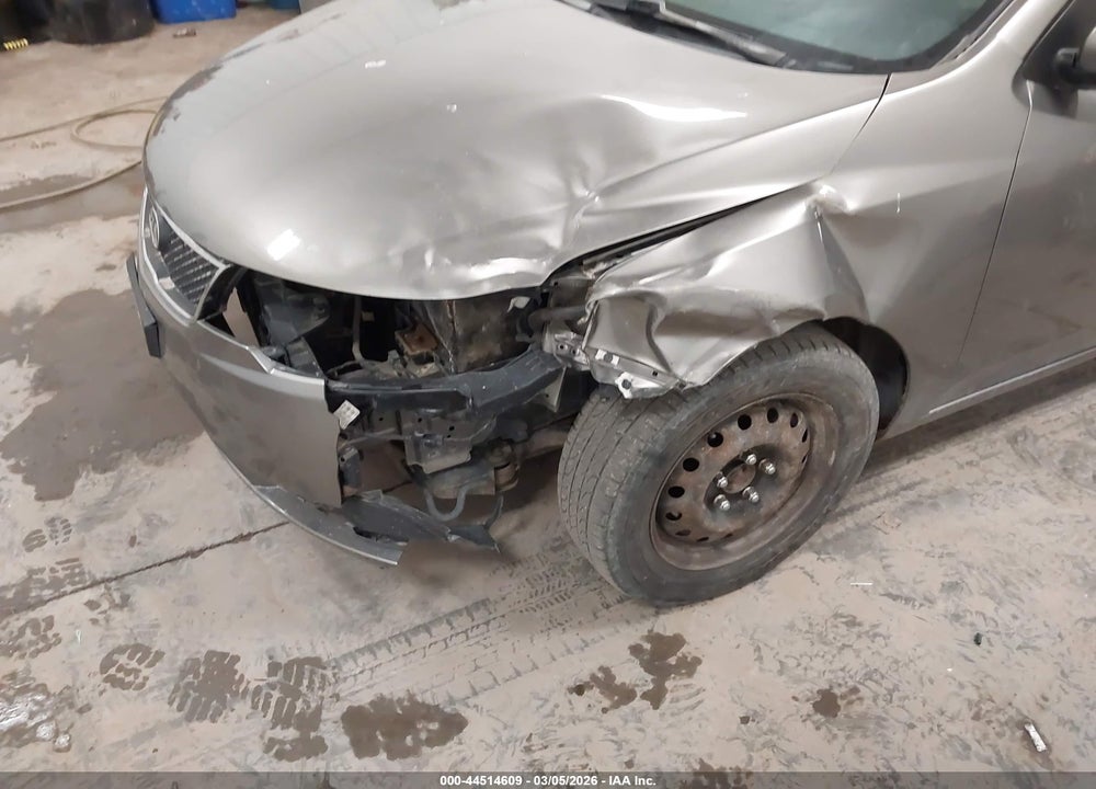 2010 KIA FORTE EX VIN: KNAFU4A25A5065627