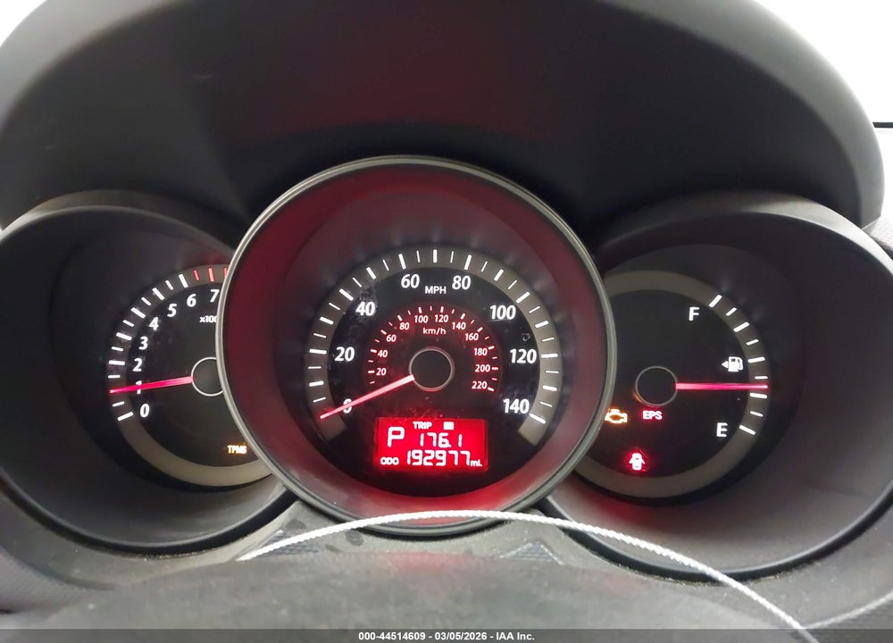 2010 KIA FORTE EX VIN: KNAFU4A25A5065627