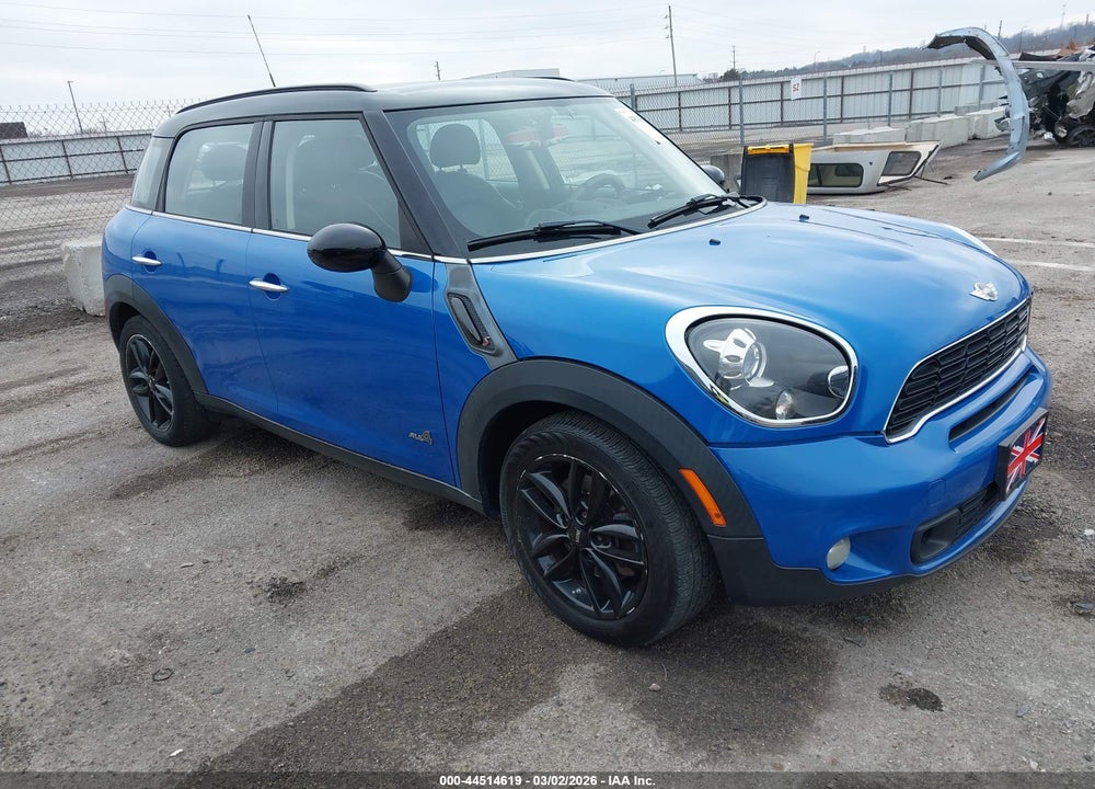 2012 MINI COOPER S COUNTRYMAN VIN: WMWZC5C57CWL61808