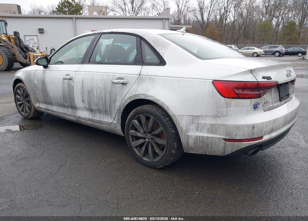 2017 AUDI A4 2.0T PREMIUM VIN: WAUANAF40HN015129