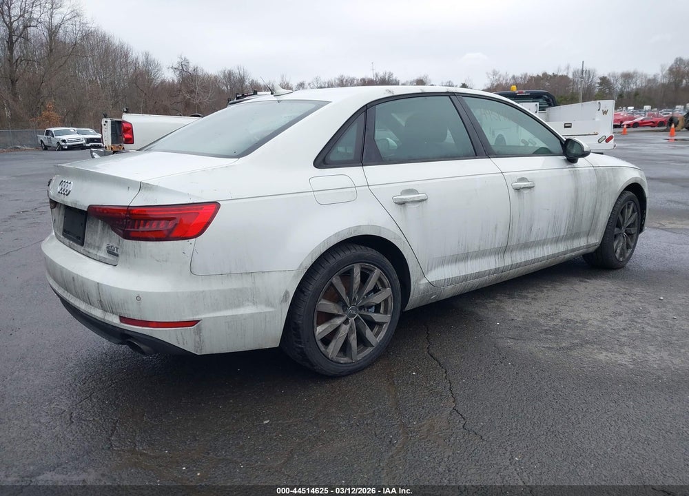 2017 AUDI A4 2.0T PREMIUM VIN: WAUANAF40HN015129