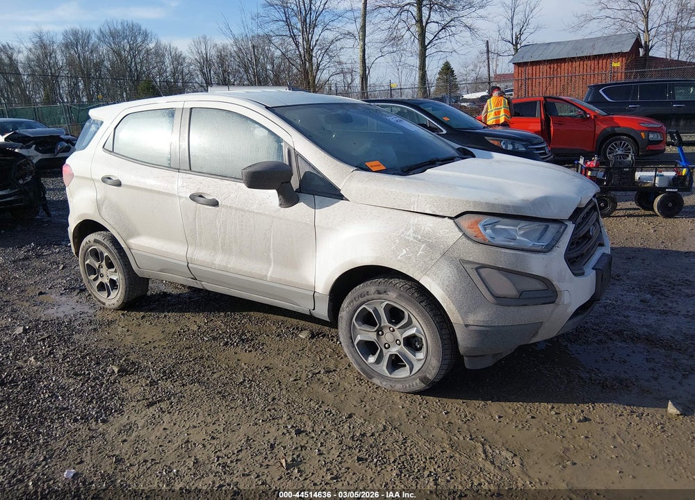 2019 FORD ECOSPORT S VIN: MAJ6S3FL9KC301977