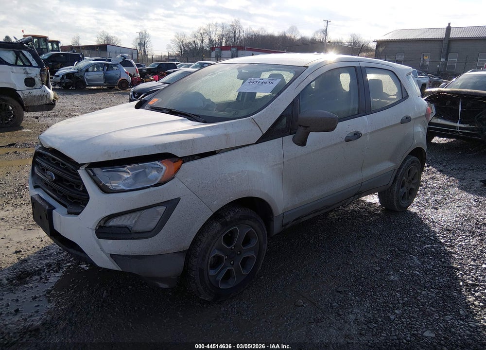 2019 FORD ECOSPORT S VIN: MAJ6S3FL9KC301977