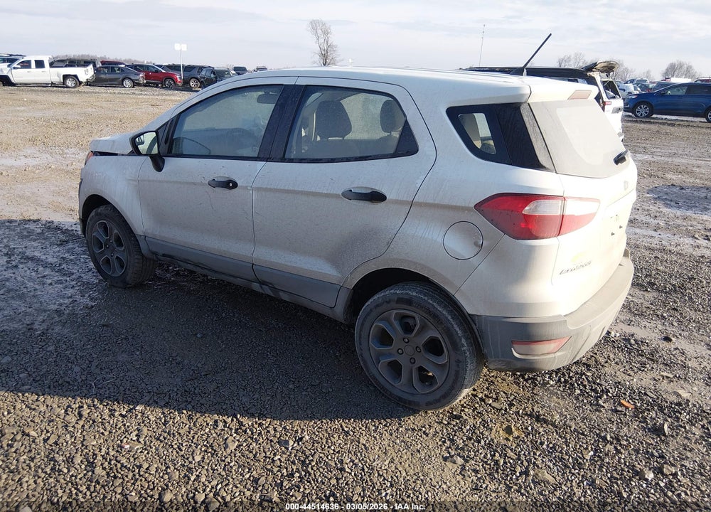 2019 FORD ECOSPORT S VIN: MAJ6S3FL9KC301977