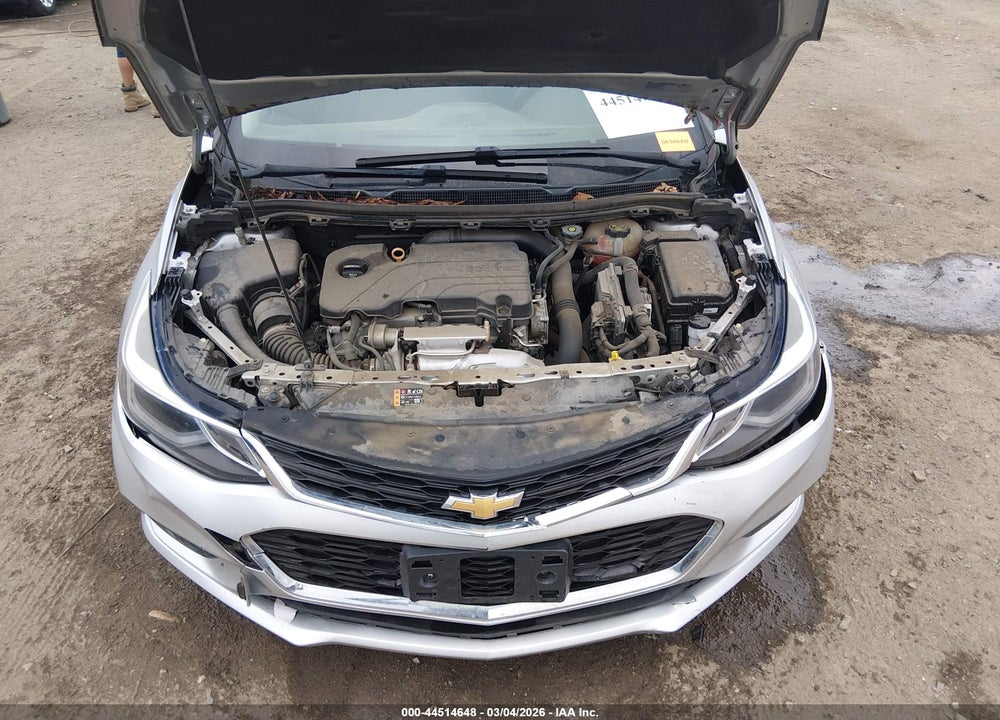 2018 CHEVROLET CRUZE LT AUTO VIN: 1G1BE5SM6J7180934