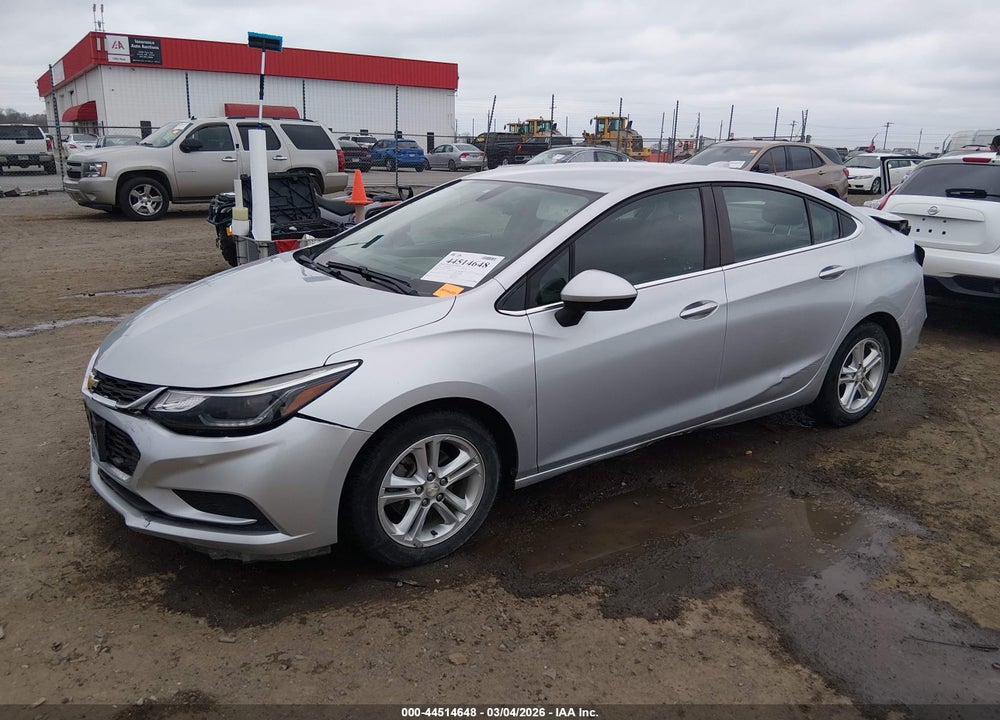 2018 CHEVROLET CRUZE LT AUTO VIN: 1G1BE5SM6J7180934