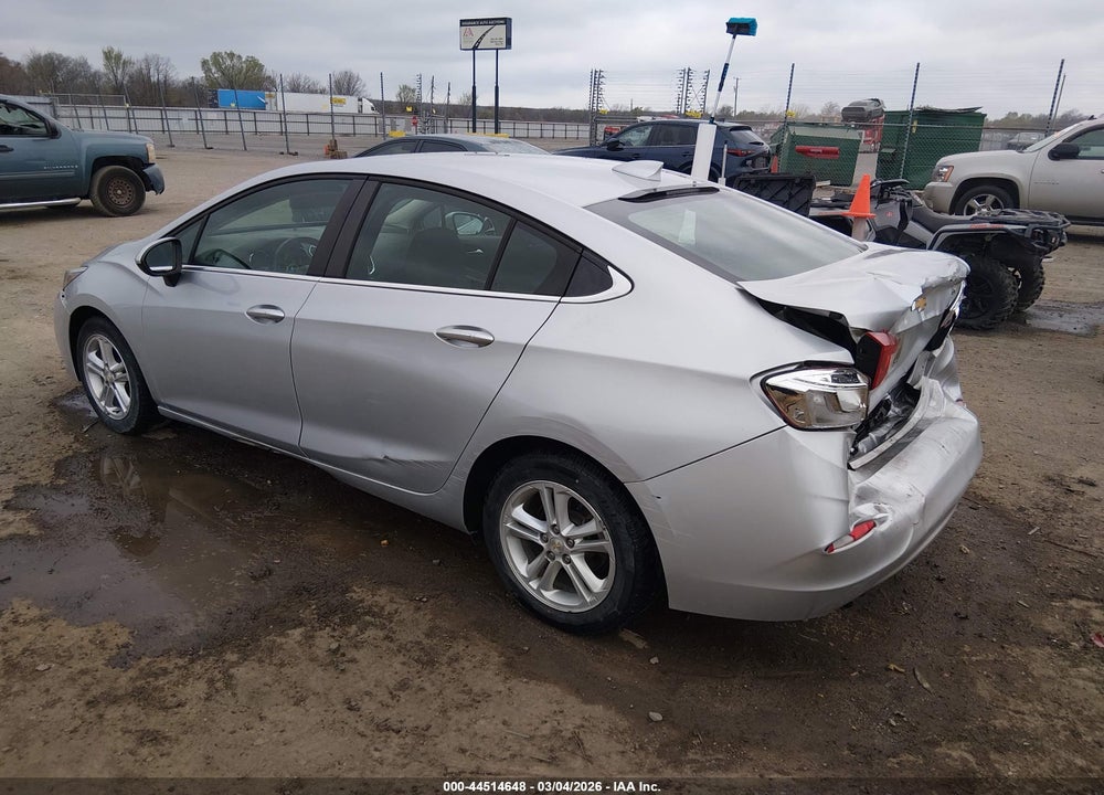 2018 CHEVROLET CRUZE LT AUTO VIN: 1G1BE5SM6J7180934
