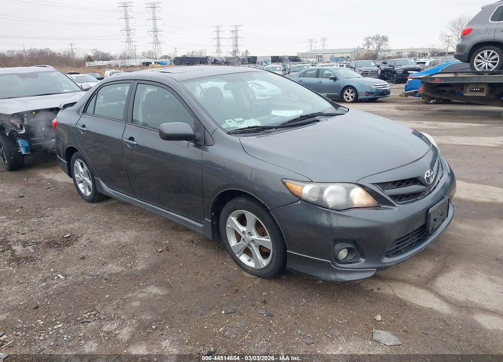 2011 TOYOTA COROLLA S VIN: 2T1BU4EE6BC734935
