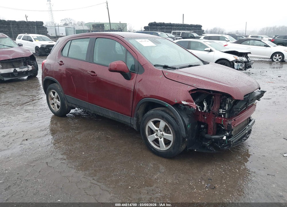 2016 CHEVROLET TRAX 1LS VIN: 3GNCJNSB2GL234571