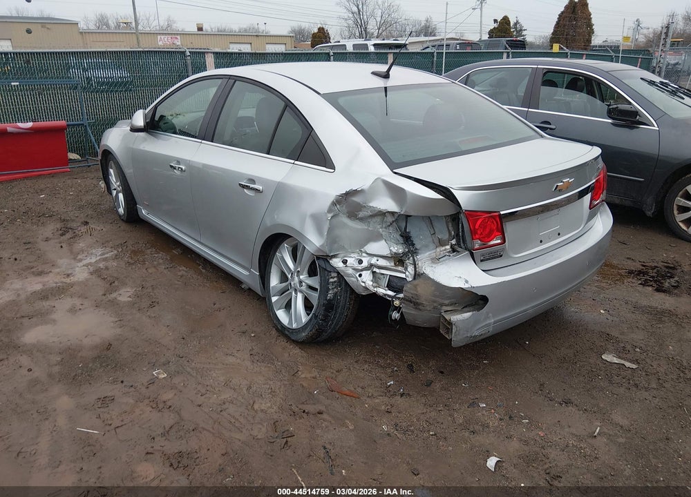 2012 CHEVROLET CRUZE LTZ VIN: 1G1PH5SC5C7384079