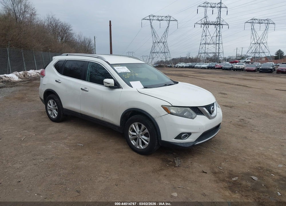 2016 NISSAN ROGUE SV VIN: 5N1AT2MV2GC897212