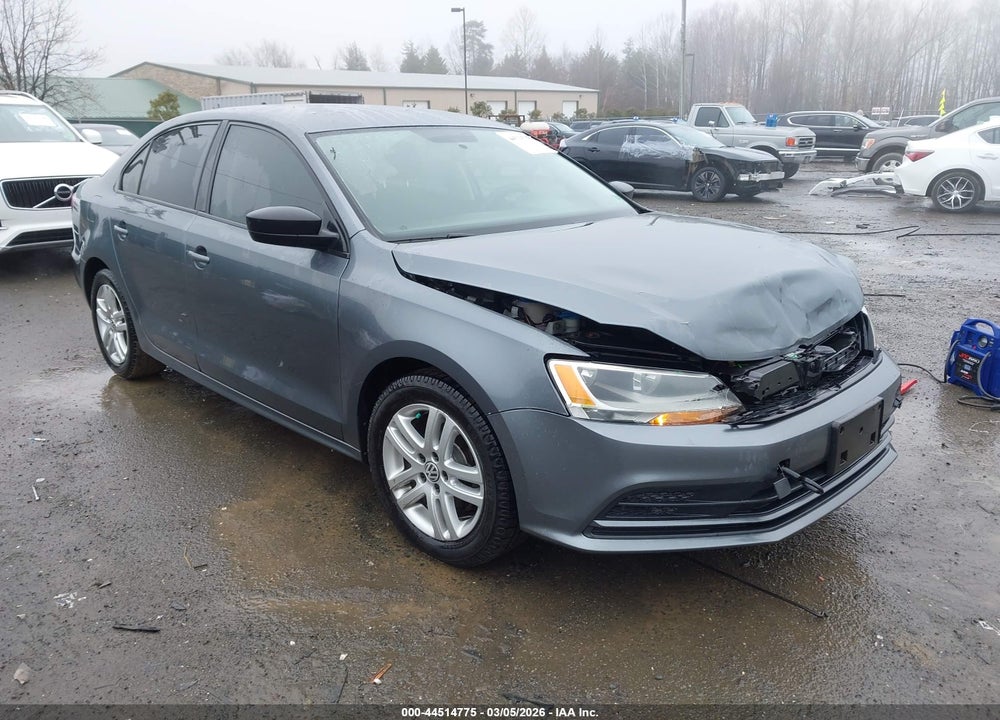 2015 VOLKSWAGEN JETTA 2.0L S VIN: 3VW1K7AJ0FM244233