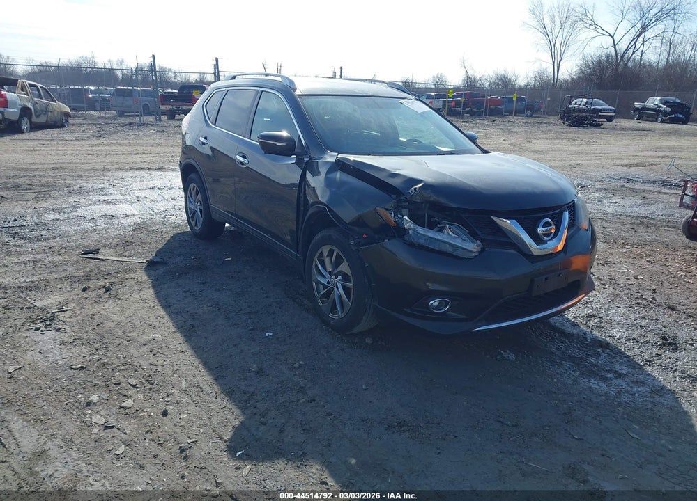 2015 NISSAN ROGUE SL VIN: 5N1AT2MV7FC887127