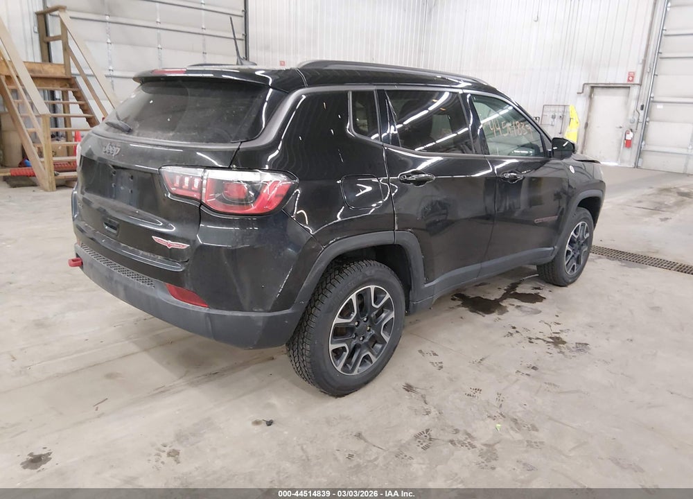 2018 JEEP COMPASS TRAILHAWK 4X4 VIN: 3C4NJDDB7JT484422