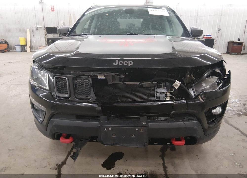 2018 JEEP COMPASS TRAILHAWK 4X4 VIN: 3C4NJDDB7JT484422