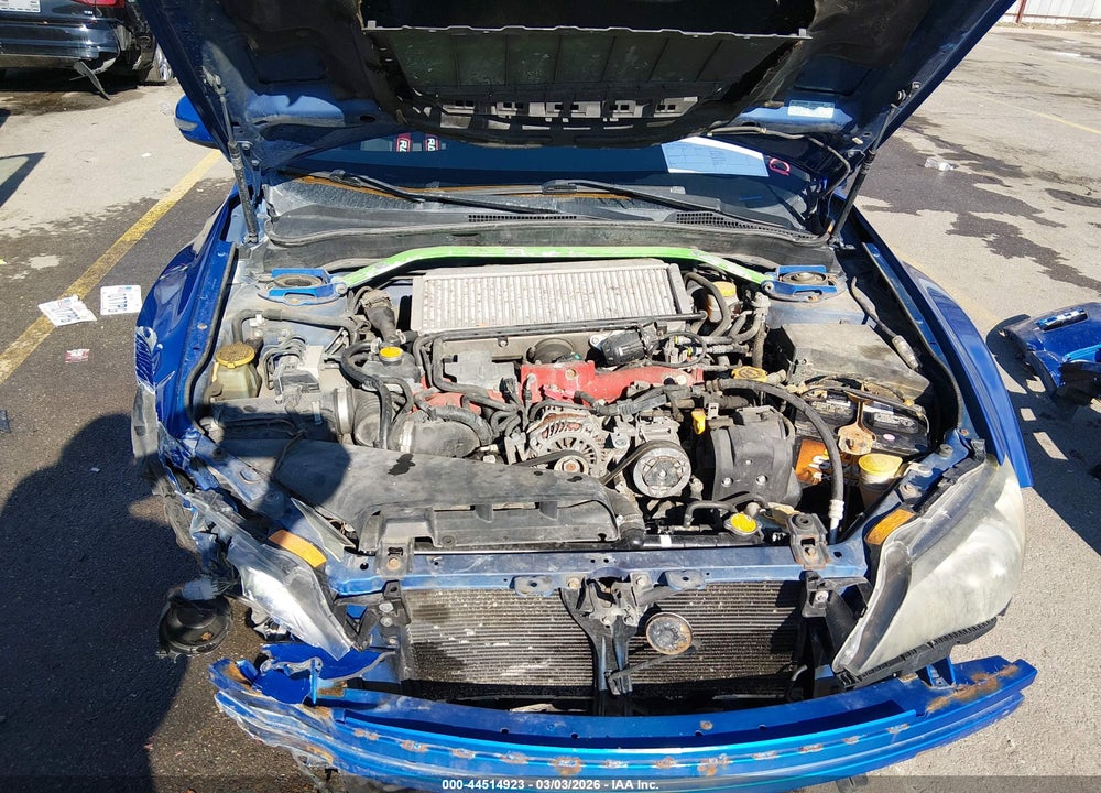 2008 SUBARU IMPREZA WRX STI VIN: JF1GR89678L833014