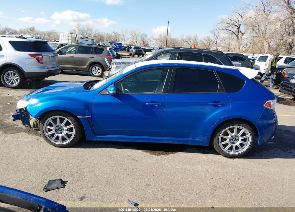 2008 SUBARU IMPREZA WRX STI VIN: JF1GR89678L833014