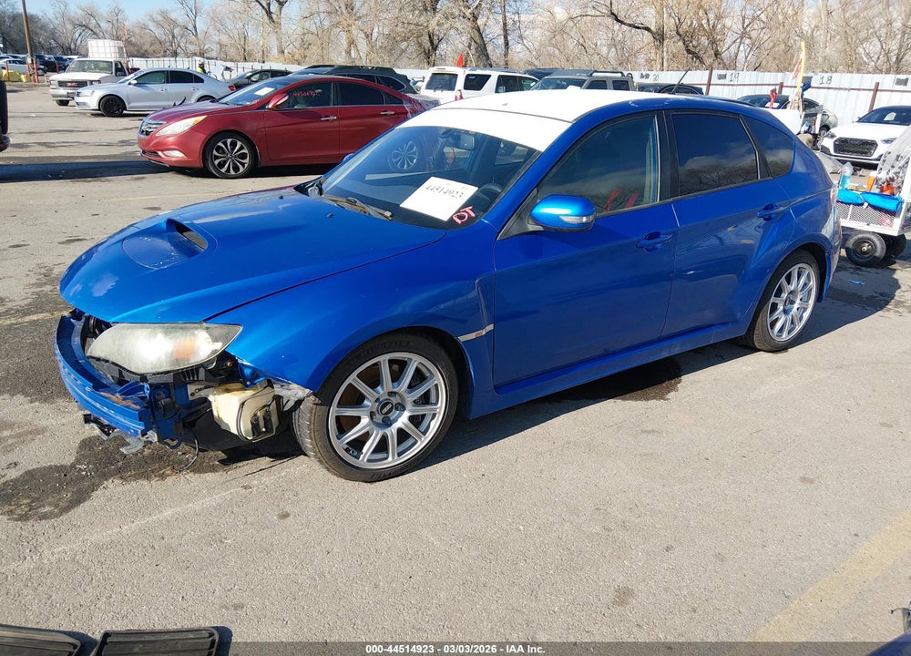 2008 SUBARU IMPREZA WRX STI VIN: JF1GR89678L833014
