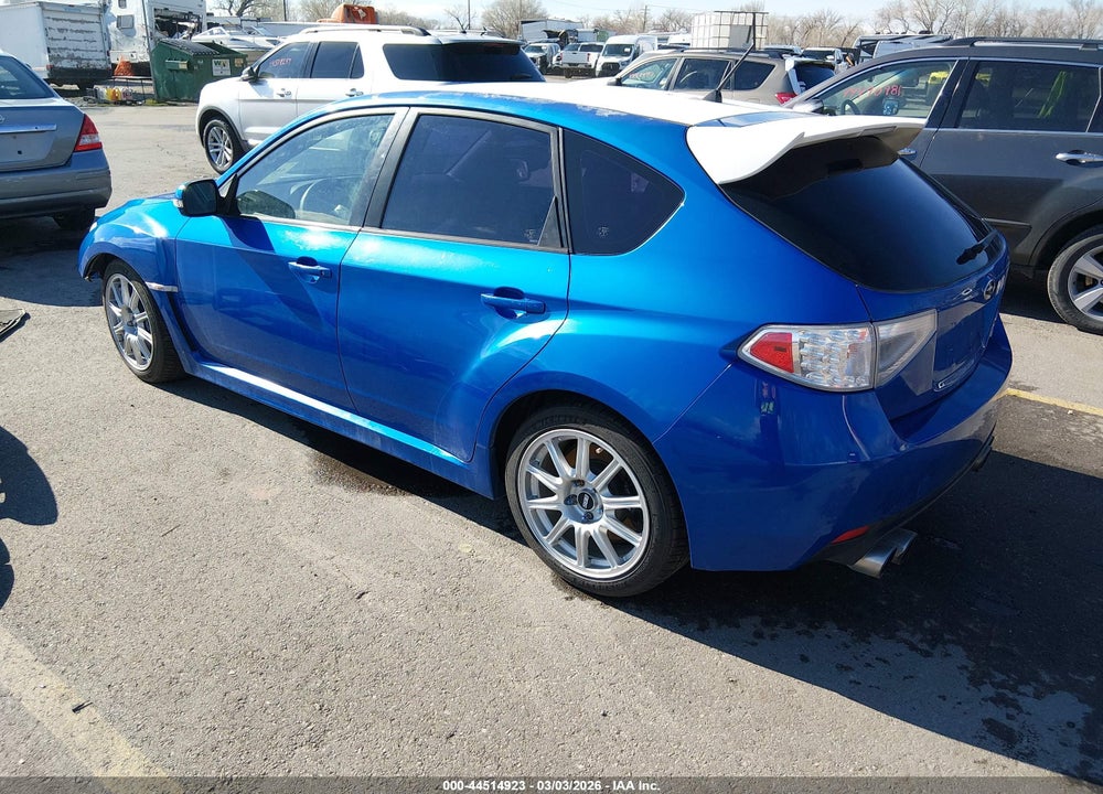 2008 SUBARU IMPREZA WRX STI VIN: JF1GR89678L833014