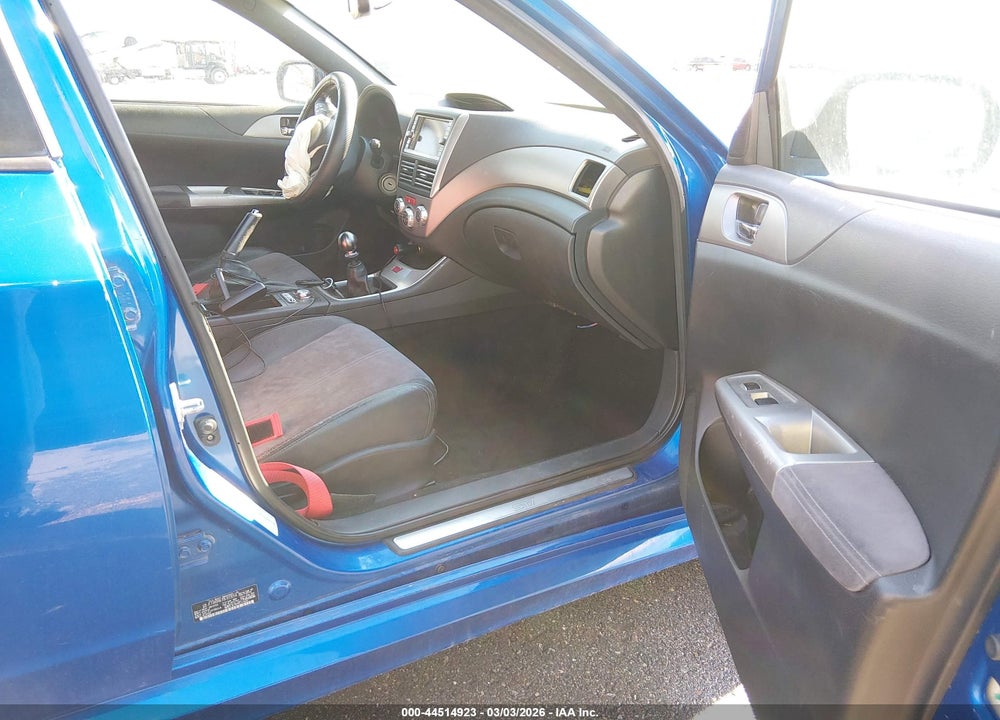 2008 SUBARU IMPREZA WRX STI VIN: JF1GR89678L833014
