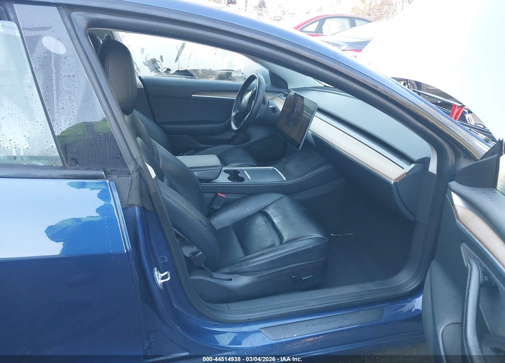 2022 TESLA MODEL 3 REAR-WHEEL DRIVE VIN: 5YJ3E1EA0NF289914