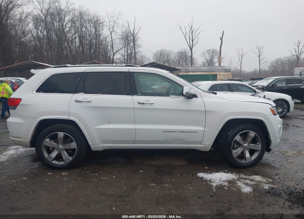 2014 JEEP GRAND CHEROKEE OVERLAND VIN: 1C4RJFCG8EC254822