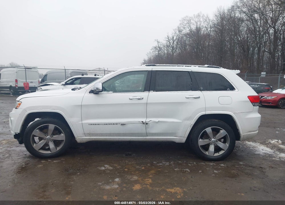 2014 JEEP GRAND CHEROKEE OVERLAND VIN: 1C4RJFCG8EC254822