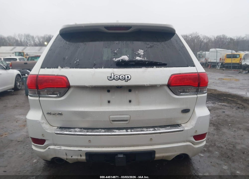 2014 JEEP GRAND CHEROKEE OVERLAND VIN: 1C4RJFCG8EC254822