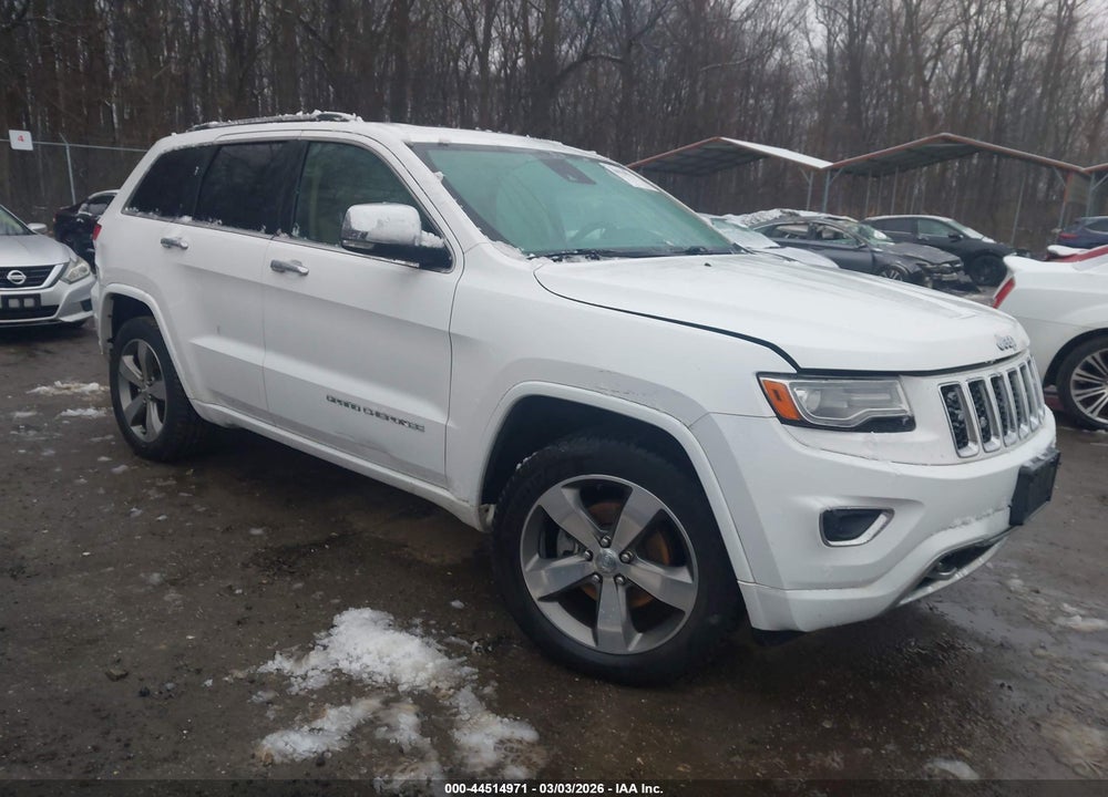2014 JEEP GRAND CHEROKEE OVERLAND VIN: 1C4RJFCG8EC254822