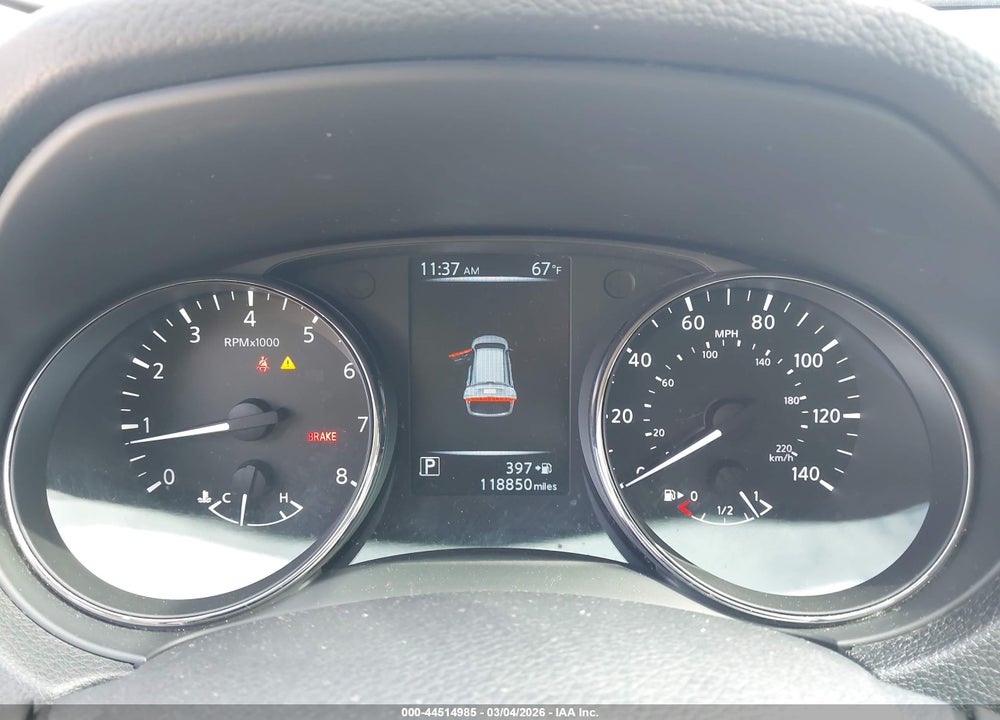 2017 NISSAN ROGUE S VIN: 5N1AT2MT3HC874957