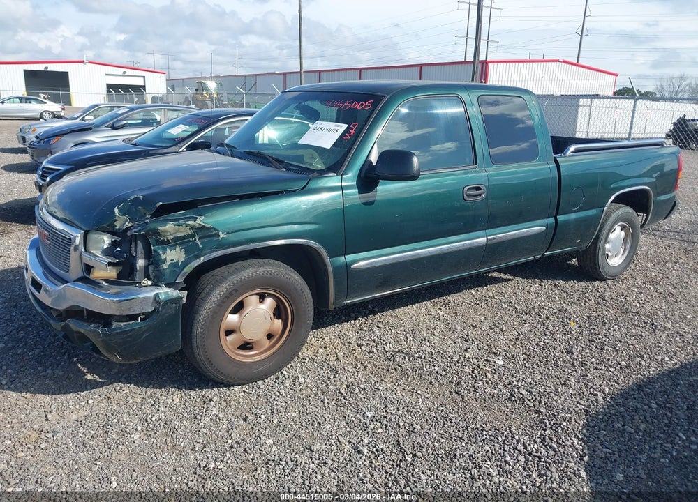 2003 GMC SIERRA 1500 SLE VIN: 2GTEC19T331268601