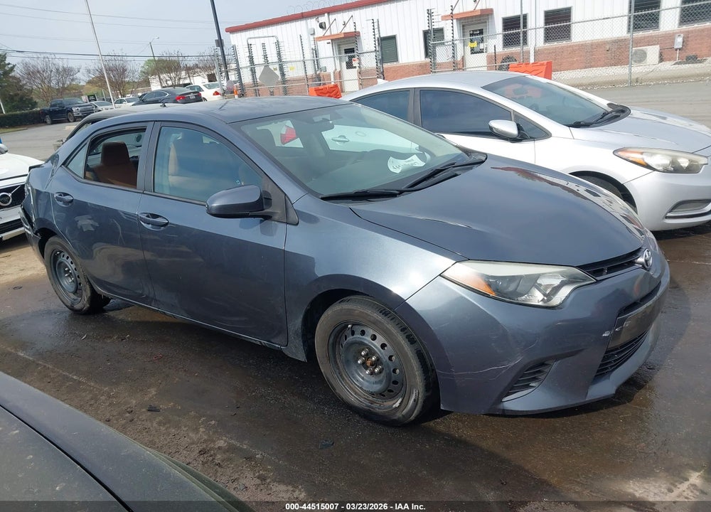 2016 TOYOTA COROLLA LE VIN: 2T1BURHE5GC653649