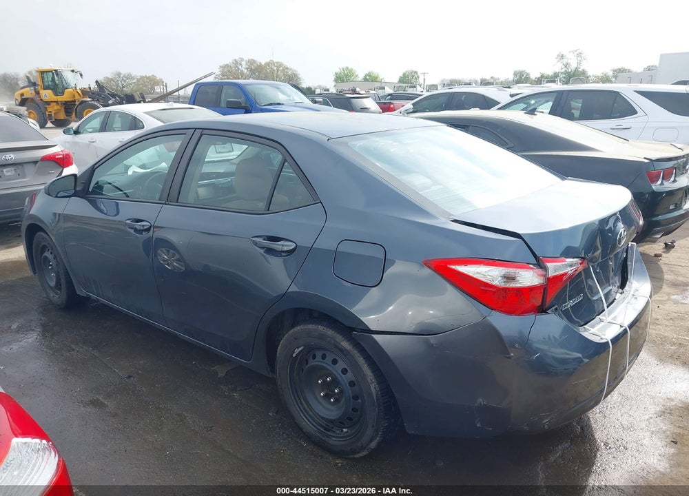 2016 TOYOTA COROLLA LE VIN: 2T1BURHE5GC653649