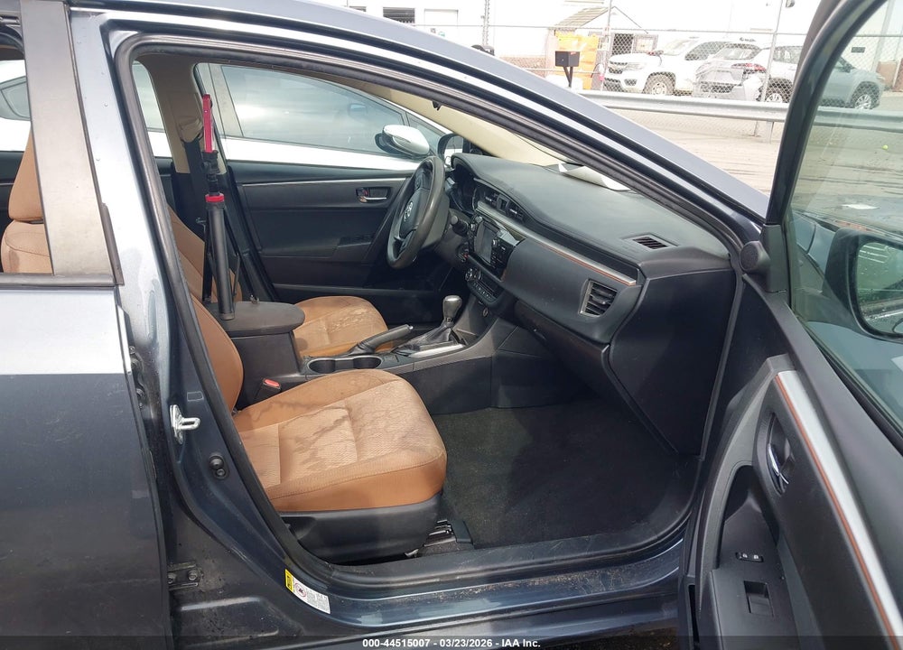 2016 TOYOTA COROLLA LE VIN: 2T1BURHE5GC653649
